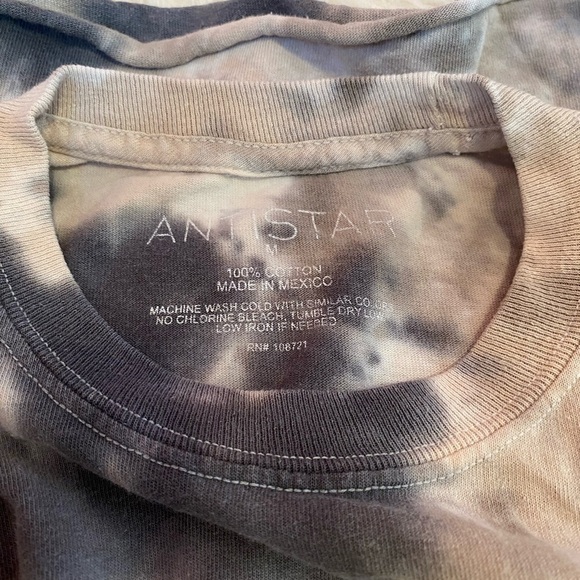 ANTISTAR Size‎ M tie-dye Crewneck Tee - Picture 4 of 4